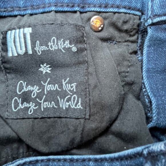 Kut from the Kloth Karen Size 2 Cotton Rayon Spandex‎ Bootcut Highrise Waist - Picture 12 of 16